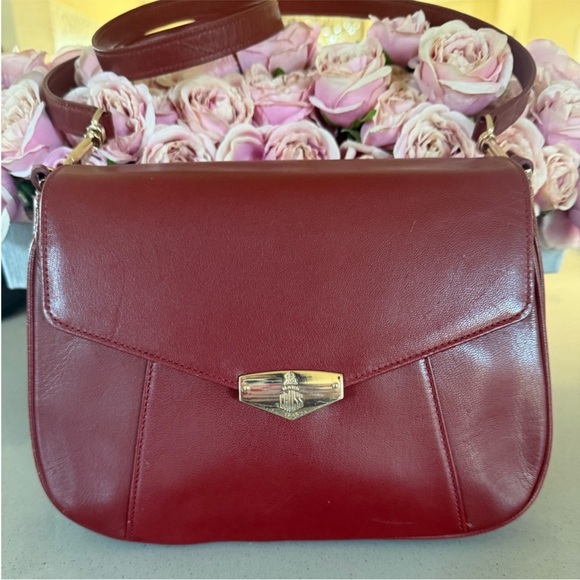 Mark Cross vintage leather crossbody bag EUC - Picture 1 of 17